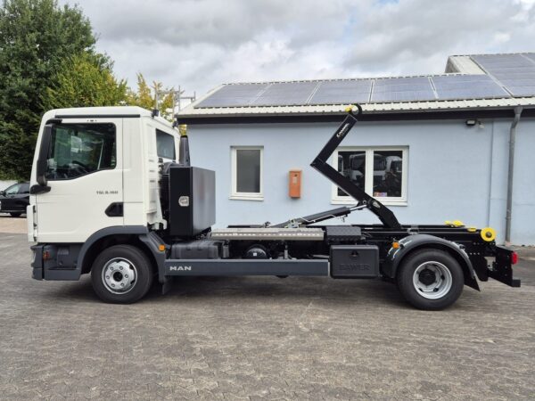MAN TGL 8.160 BL City Abrollkipper AL4 DIN 36 B 4250 Schaltgetriebe - sofort verfügbar  - – Bild 3