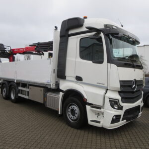 DEMO-Fahrzeug Mercedes Benz Actros5 2548L, 6x2 mit Fassi Ladekran F205S.1.3 - sofort verfügbar -