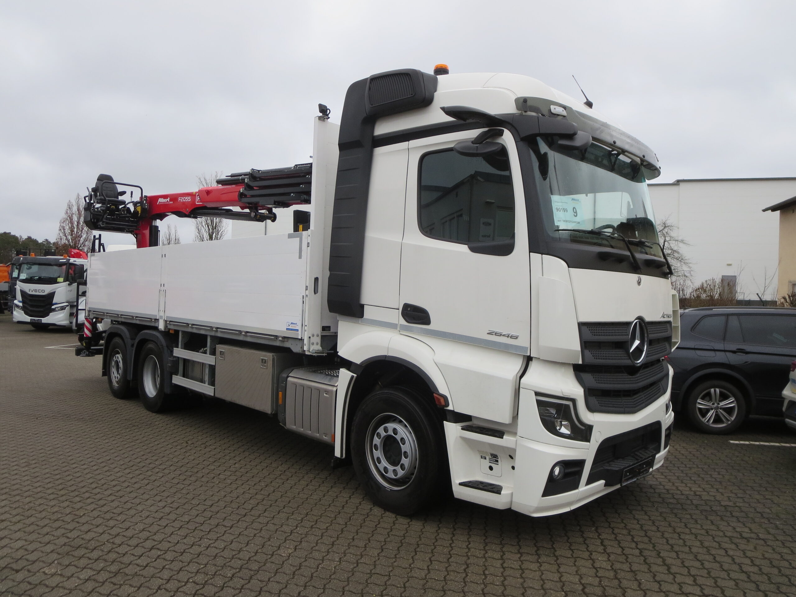 DEMO-Fahrzeug Mercedes Benz Actros5 2548L, 6x2 mit Fassi Ladekran F205S.1.3 - sofort verfügbar - 1 DEMO-Fahrzeug Mercedes Benz Actros5 2548L, 6x2 mit Fassi Ladekran F205S.1.3 - sofort verfügbar -