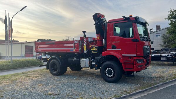 Fassi Ladekran F150A.2.23 e-dynamic auf MAN TGM 18.320, 4x4 TRS 520 – Bild 8