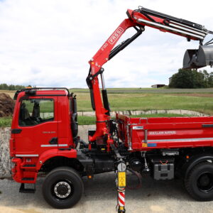 Fassi Ladekran F150A.2.23 e-dynamic auf MAN TGM 18.320, 4x4 TRS 520