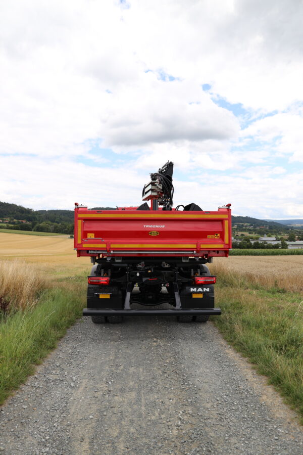 Fassi Ladekran F150A.2.23 e-dynamic auf MAN TGM 18.320, 4x4 TRS 520 – Bild 5