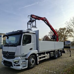 DEMO-Fahrzeug Mercedes Benz Actros5 2546L, 6x2 mit Fassi Ladekran F205S.1.2 - sofort verfügbar -