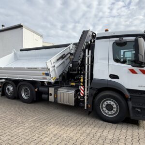 Mercedes Benz Actros 2546, 6x2, Meiller Kipper, mit Fassi Ladekran F275A.2.26